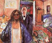Artist and his Model Edvard Munch